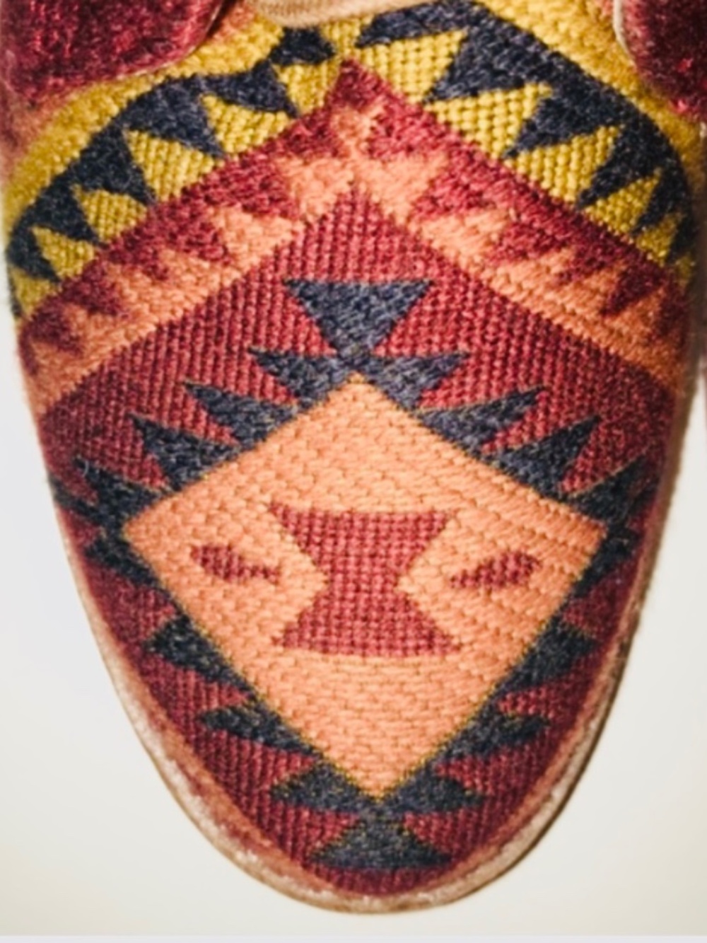 Steve Madden Jazie Aztec Southwestern Print Lace Up Oxford Flat Shoes Size 6.5 - Picture 4 of 11
